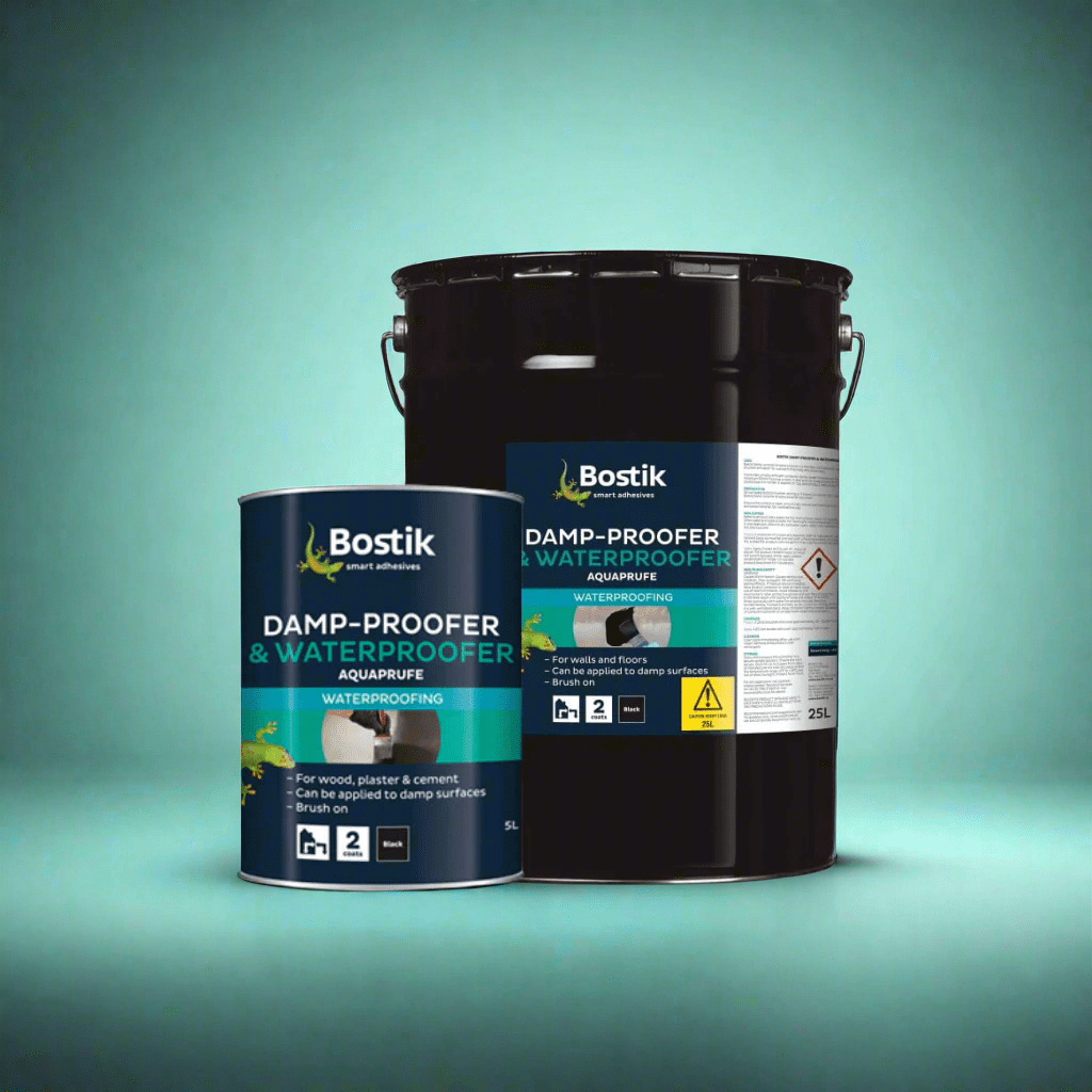 Bostik Waterproofing Products Bostik Aquaprufe Damp Proofer & Waterproofer - 5L/25L
