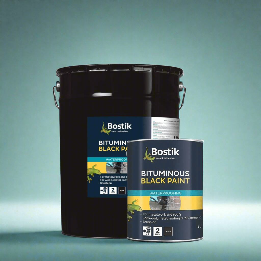 Bostik Waterproofing Products Bostik Bituminous Black Paint - 5L/22.5L