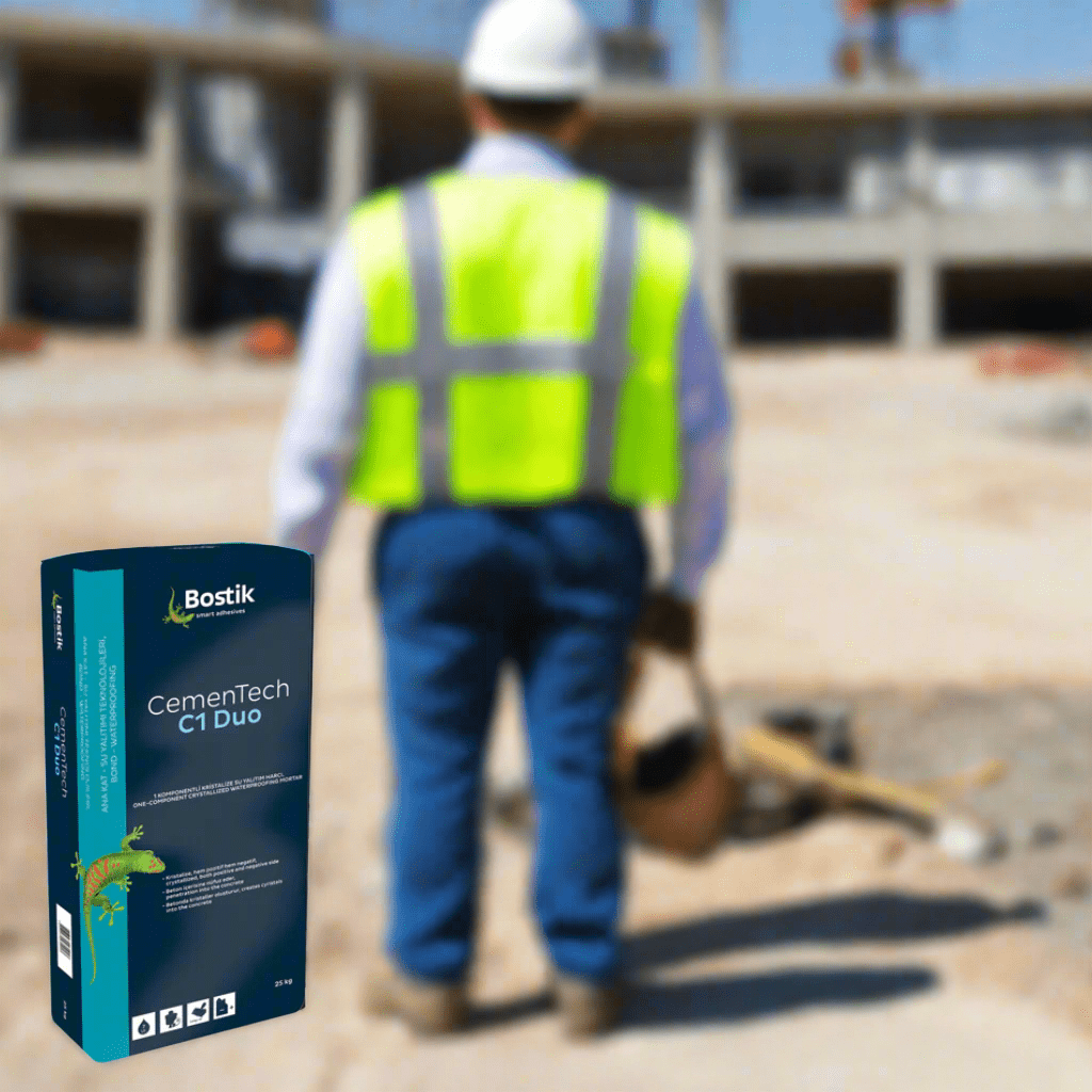 Bostik Waterproofing Products Bostik CemenTech C1 DuoOne-Component Waterproofing Mortar - 25kg