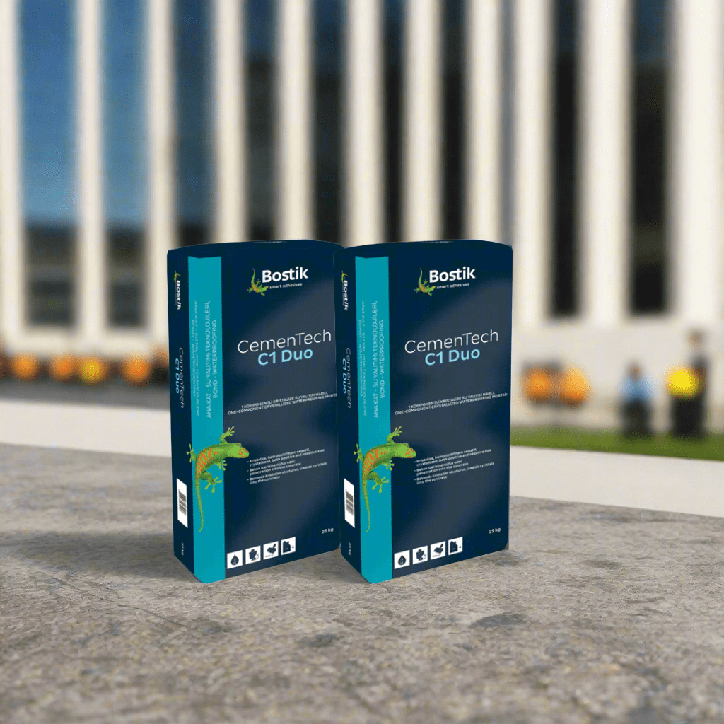 Bostik Waterproofing Products Bostik CemenTech C1 DuoOne-Component Waterproofing Mortar - 25kg