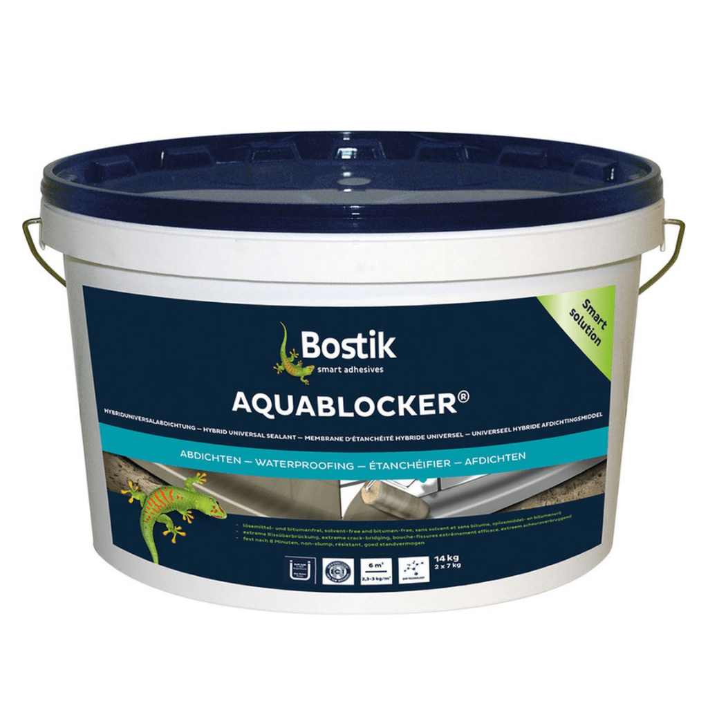 Bostik Waterproofing Products Bostik Liquid Aqua Blocker Hybrid Universal Sealant - 14kg