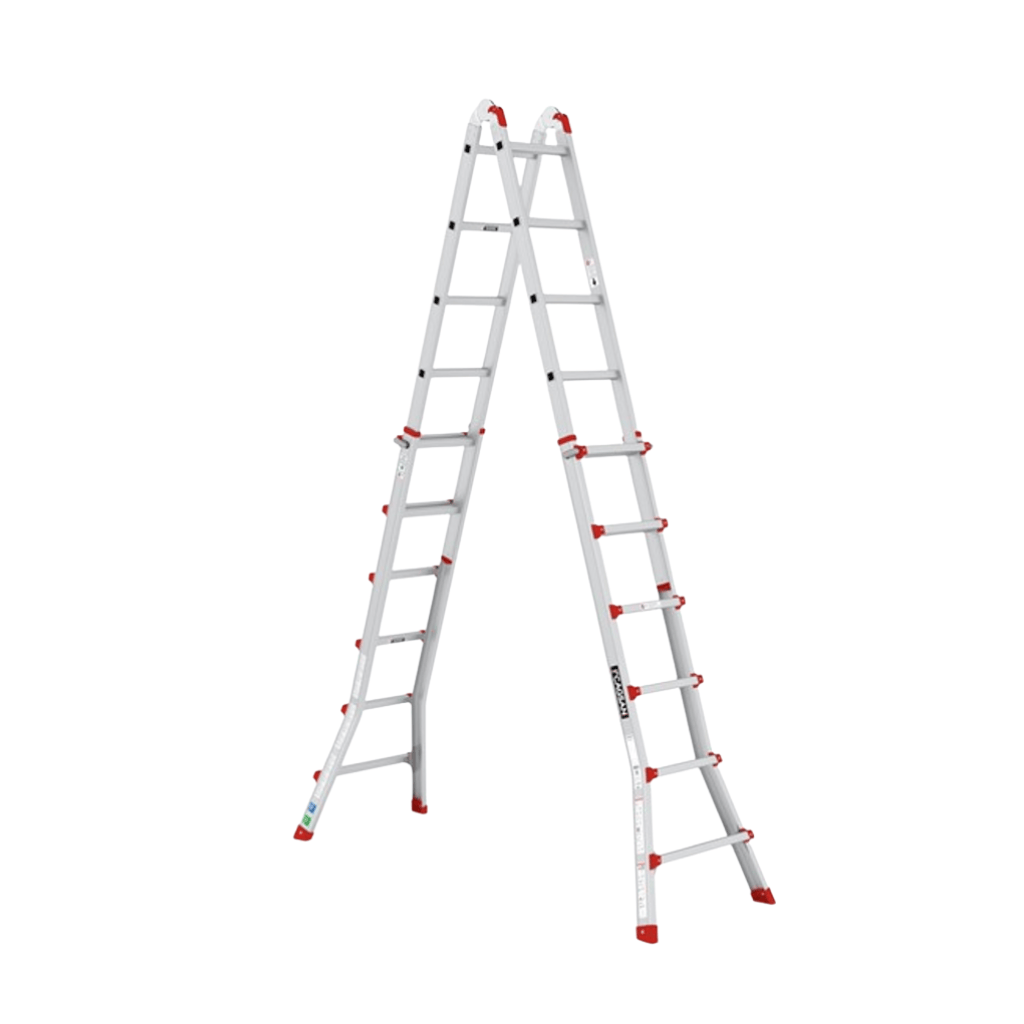Cagsan Ladder & Access Equipment Cagsan Multi-Purpose Folding Aluminium Ladder with Locking Joints | Toros Series