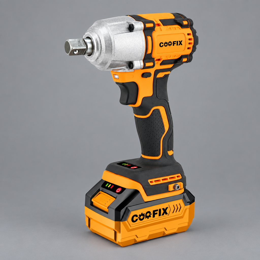 Coofix 450 Nm impact wrench on grey