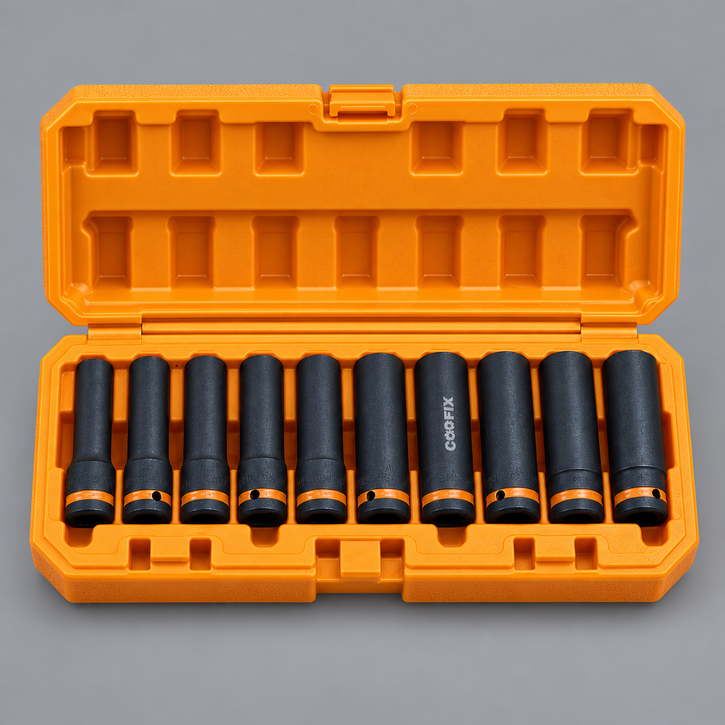 Coofix deep impact socket set on grey