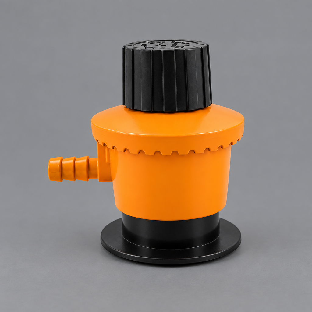 Coofix gas regulator on grey