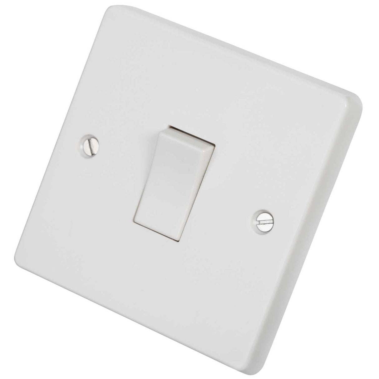 Crabtree Switches & Sockets Crabtree 10A 1 Gang 2 Way Light Switch White