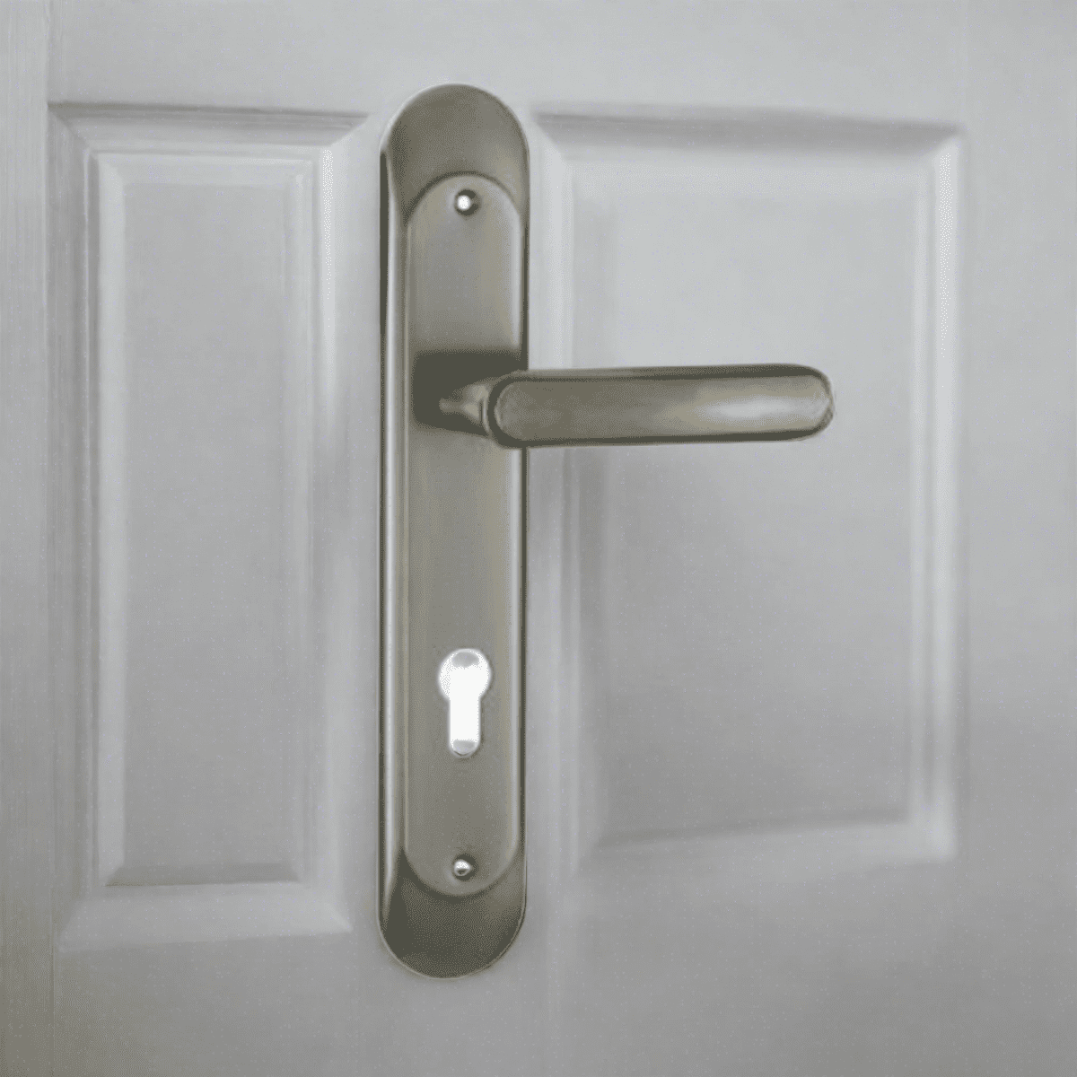 Crystal Supplies Door Handles & Knobs Lever on Plate Lock Door Handle - L107A21AB