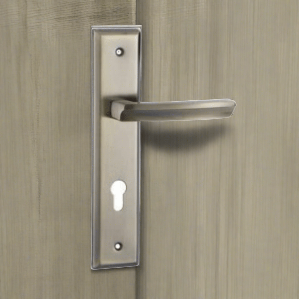 Crystal Supplies Door Handles & Knobs Lever on Plate Lock Door Handle - L193A285AB