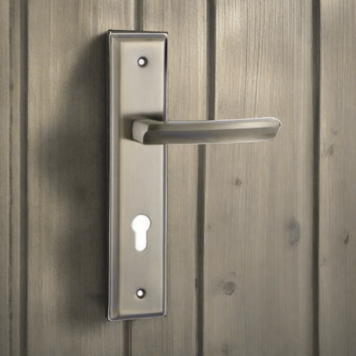 Crystal Supplies Door Handles & Knobs Lever on Plate Lock Door Handle - L193A285AB