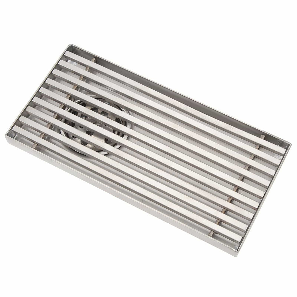 Crystal Supplies Bathroom Accessories Stainless Steel Rectangular Long Floor Drain