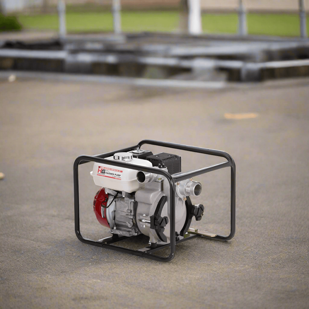 Daishin Gasoline Water Pump Daishin 5.5HP Gasoline Engine Trash Water Pump - SWT-50HX