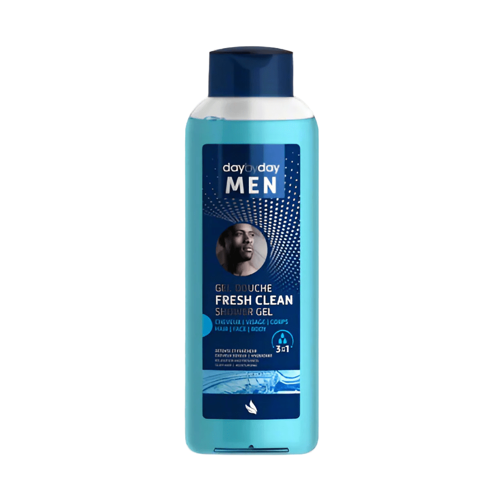 Day by day Bath & Body Wash Day by Day 3 in 1 Fresh Clean Men Shower Gel - 500ml | BF