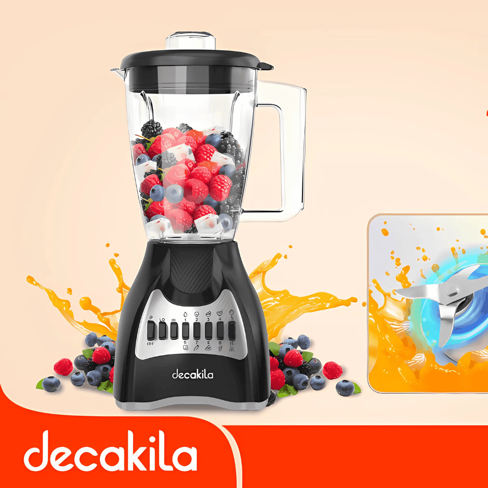 Decakila Kitchen Appliances Decakila 1.5L Stand Blender 500W - KEJB044B
