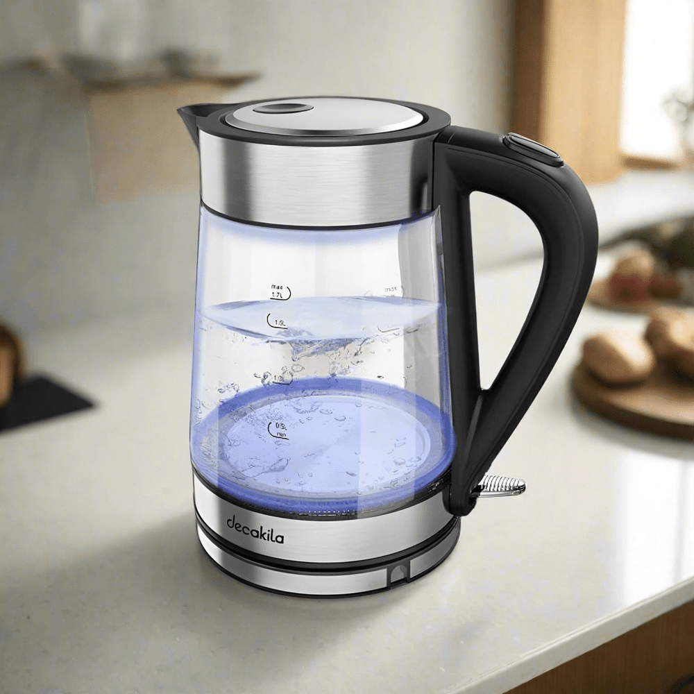 Decakila Electric Kettle Decakila 1.7L Glass Electric Kettle 2200W - KEKT026M