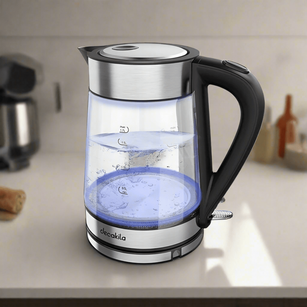 Decakila Electric Kettle Decakila 1.7L Glass Electric Kettle 2200W - KEKT026M