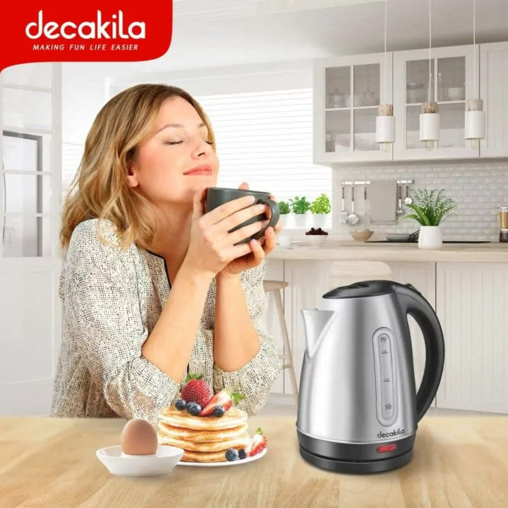 Decakila Electric Kettle Decakila 1.7L Plastic Electric Kettle 2200W - KEKT004W