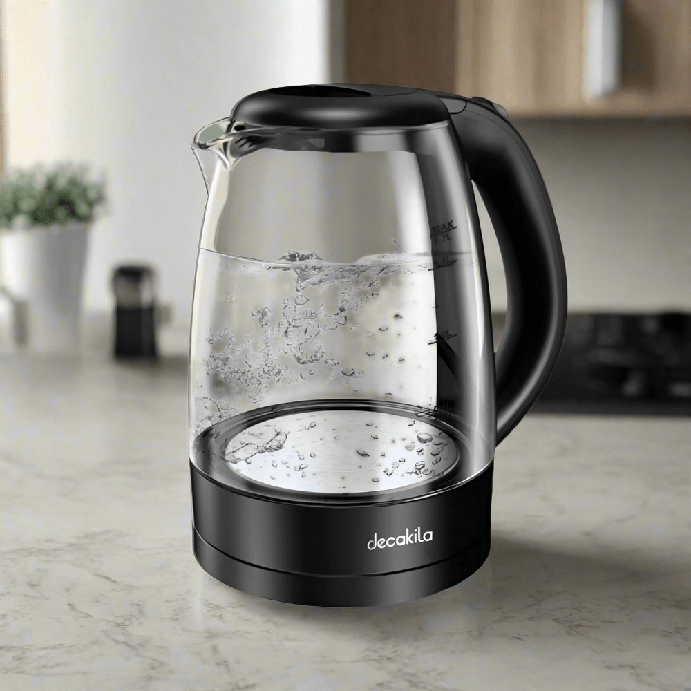 Decakila Electric Kettle Decakila 1.8L Glass Electric Kettle 2200W - KEKT018B