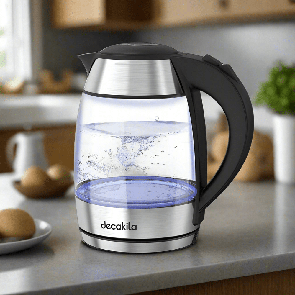 Decakila Electric Kettle Decakila 1.8L Glass Electric Kettle 3000W - KEKT025M