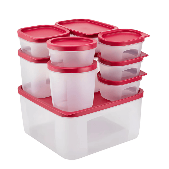 Decakila Cookware & Bakeware Decakila 10 Pieces Food Storage Container Set - KMTT120R