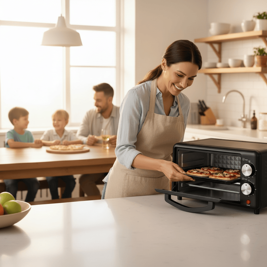 Decakila Kitchen Appliances Decakila 10L Toaster Oven with Adjustable Temperature Control 650W – KEEV022B