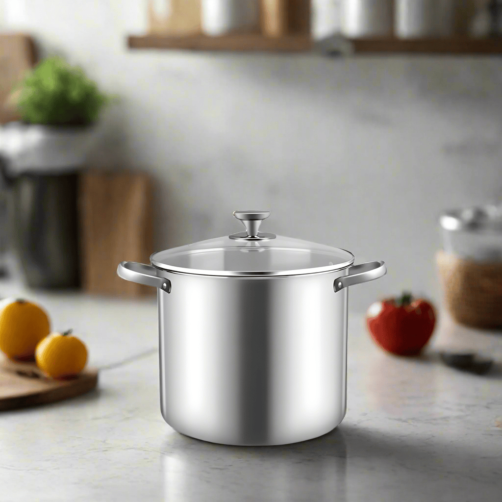 Decakila Kitchen Utensils Decakila 14.8L Stainless Steel Stock Pot - KMEP047M