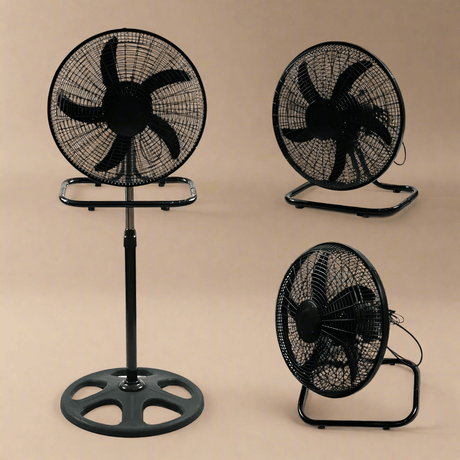 Decakila Fan & Cooler Decakila 18" 3 in 1 Industrial Stand Fan 60W - KEFC029B