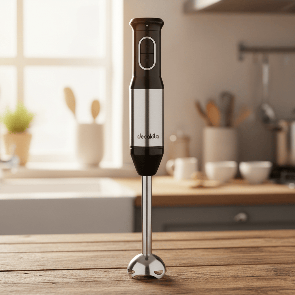 Decakila Kitchen Appliances Decakila 2-in-1 Hand Blender with Stainless Steel Mixing Rod & Variable Speed Control 1200W – KEJB039M