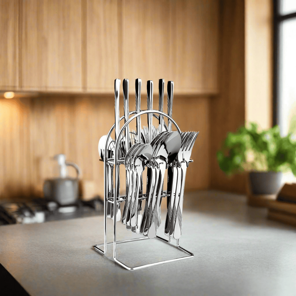Decakila Kitchen Appliances Decakila 24 Pieces Cutlery Set - KMTT157M