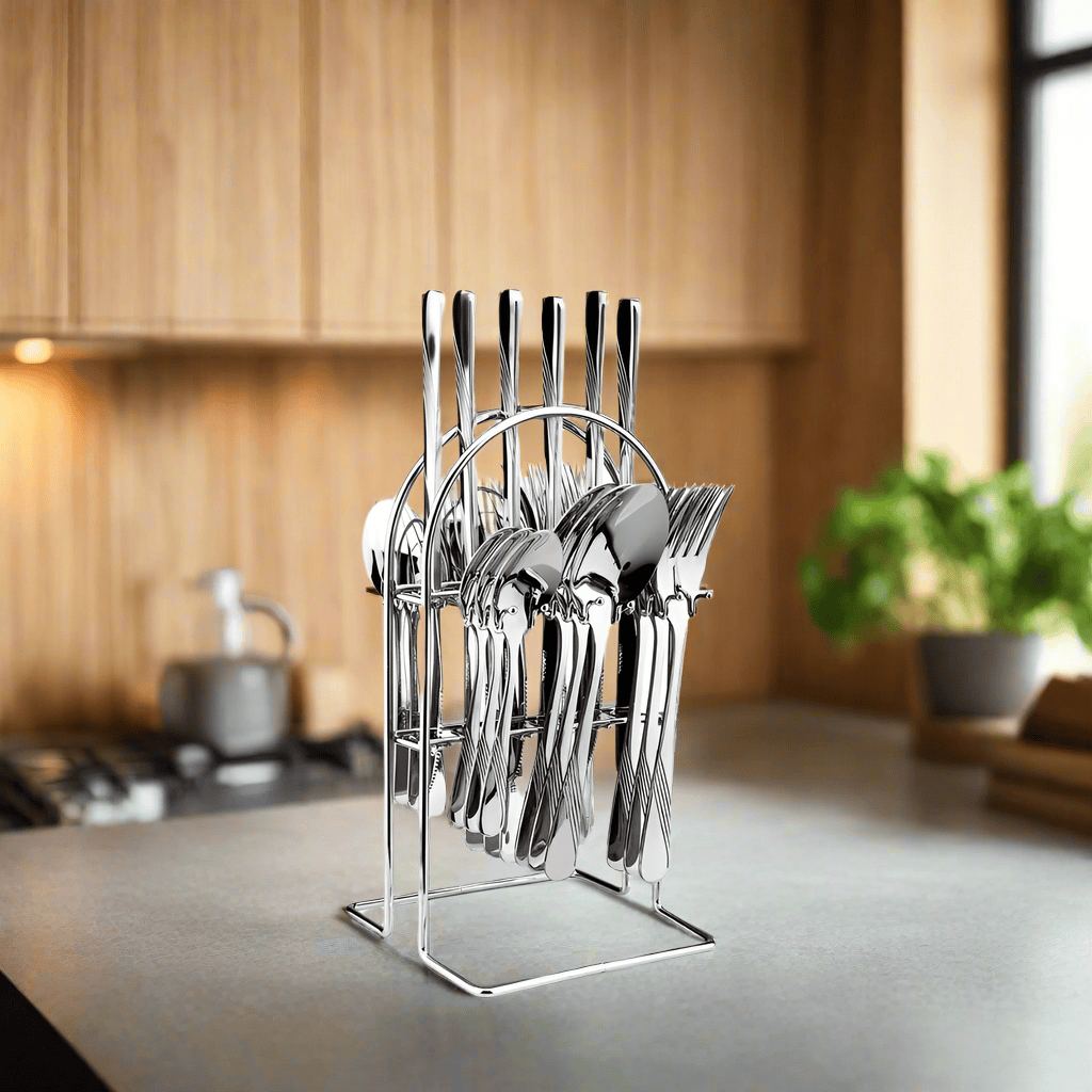 Decakila Kitchen Appliances Decakila 24 Pieces Cutlery Set - KMTT157M