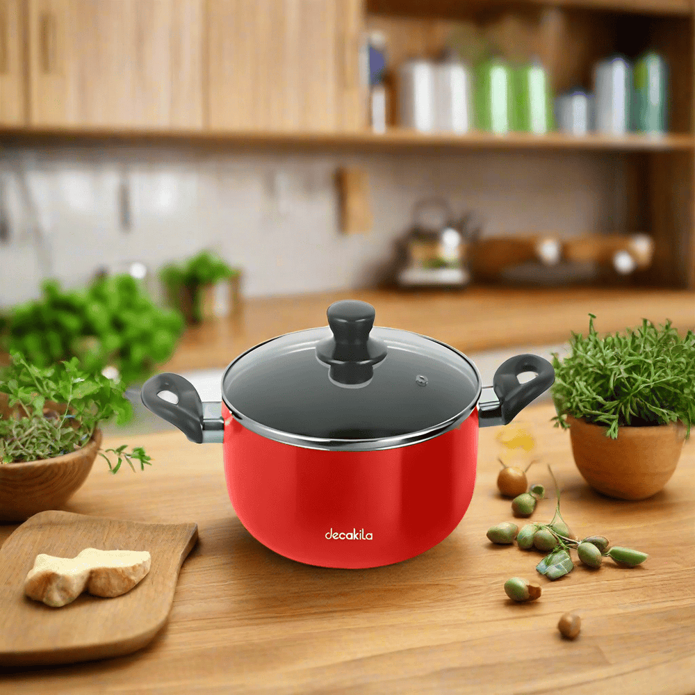 Decakila Cookware & Bakeware Decakila 24x11cm Non-Stick Aluminium Casserole - KMEP009B