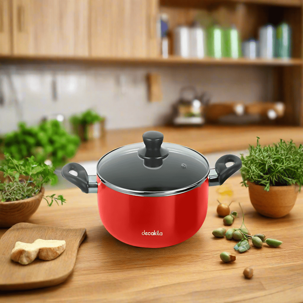 Decakila Cookware & Bakeware Decakila 24x11cm Non-Stick Aluminium Casserole - KMEP009B