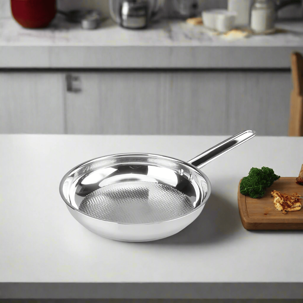 Decakila Cookware & Bakeware Decakila 3.4L Stainless Steel Frying Pan - KMEP046M