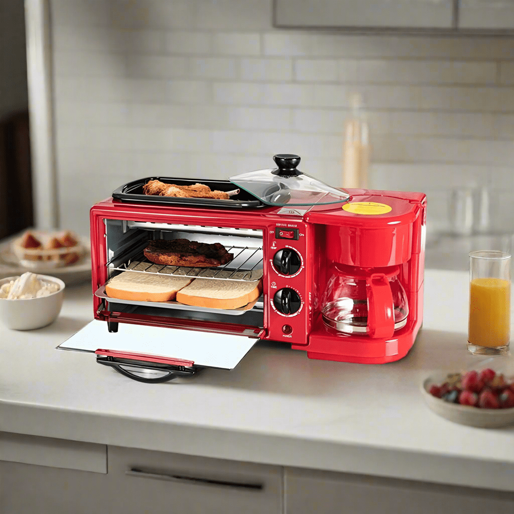 Decakila Kitchen Appliances Decakila 3 in 1 Breakfast Station 1050W - KEEV003R