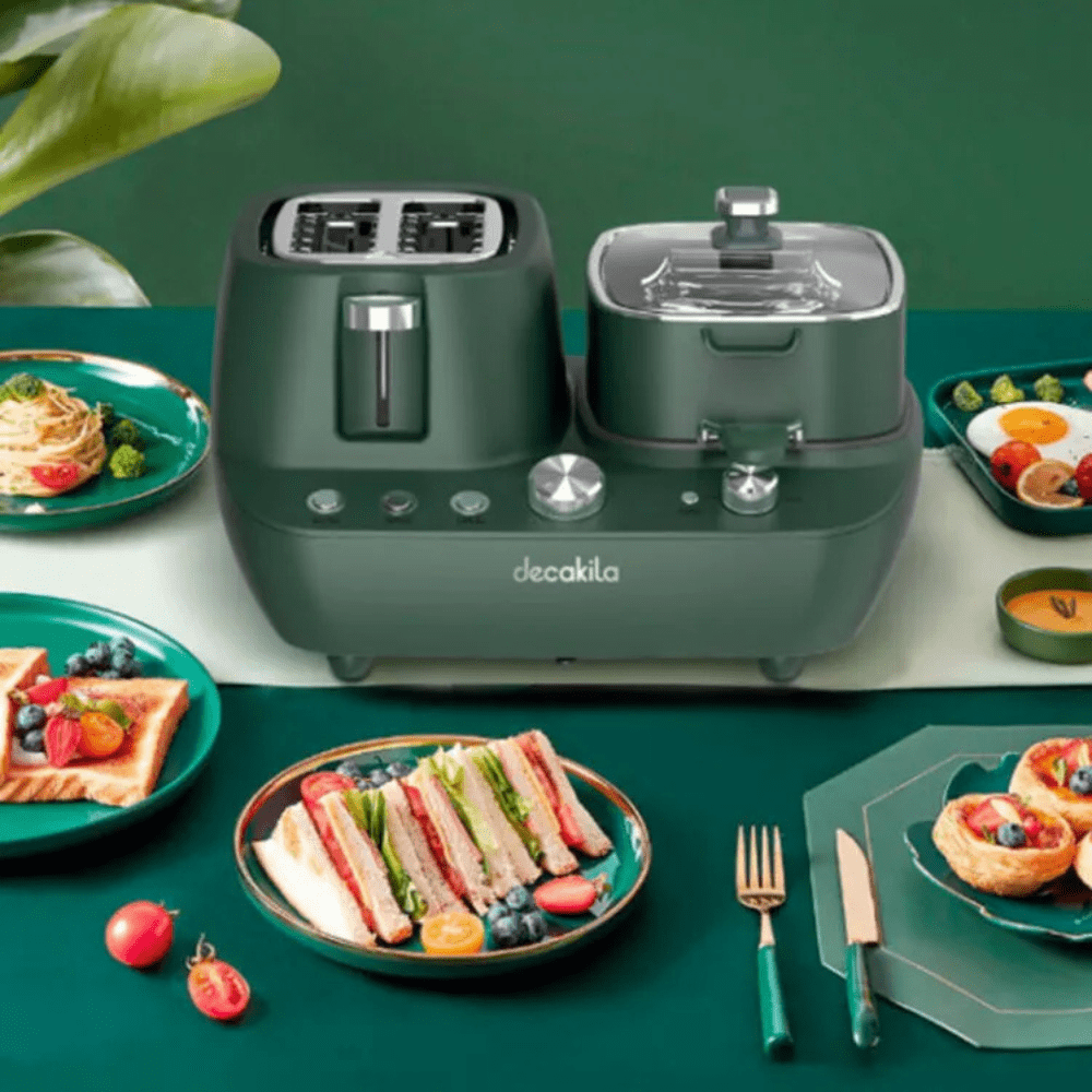 Decakila Kitchen Appliances Decakila 3 in 1 Breakfast Station 1350W - KEEV006V