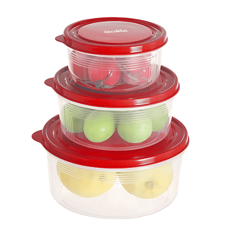 Decakila Cookware & Bakeware Decakila 3 Pieces Food Storage Container Set - KMTT121R
