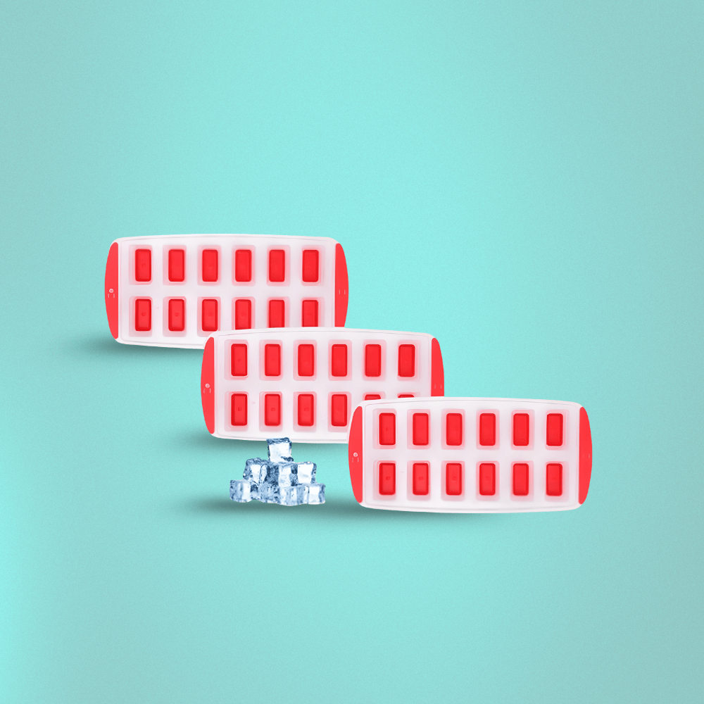 Decakila Kitchen Tools & Accessories Decakila 3 Pieces Ice Cube Tray Set - KMTT126R