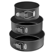 Decakila Cookware & Bakeware Decakila 3 Pieces Non-Stick Springform Pan - KMTT078B