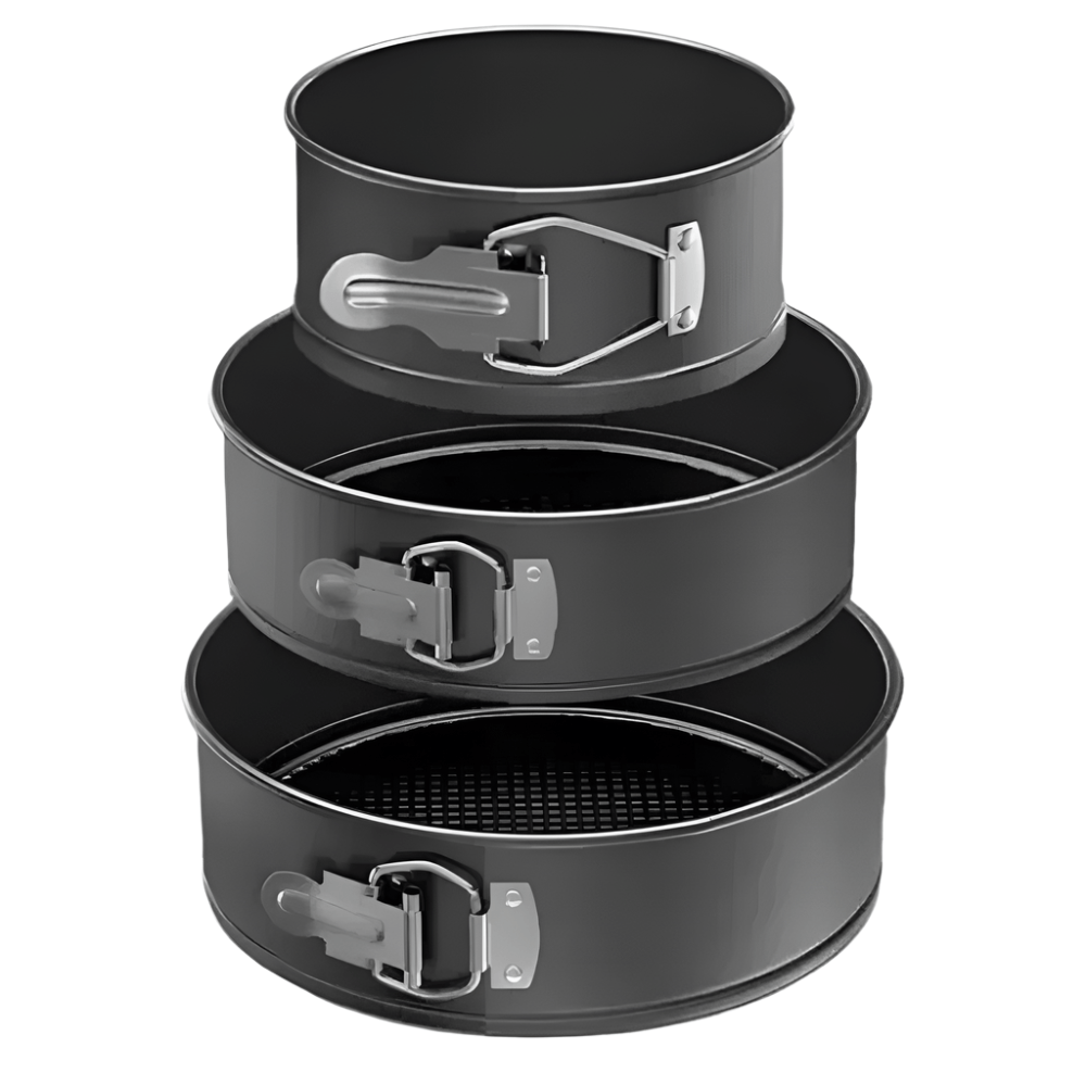 Decakila Cookware & Bakeware Decakila 3 Pieces Non-Stick Springform Pan - KMTT078B
