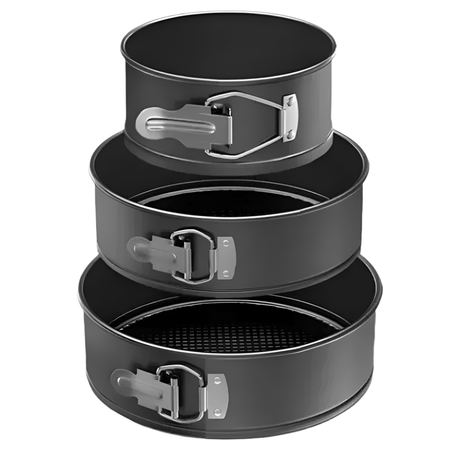 Decakila Cookware & Bakeware Decakila 3 Pieces Non-Stick Springform Pan - KMTT078B