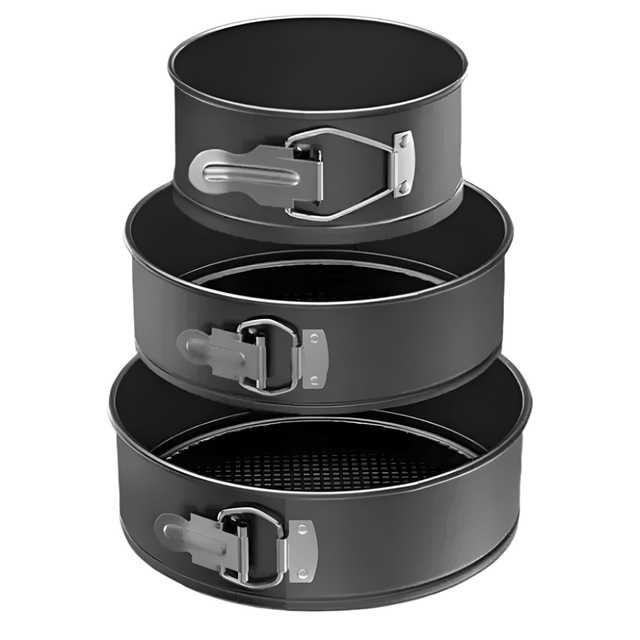 Decakila Cookware & Bakeware Decakila 3 Pieces Non-Stick Springform Pan - KMTT078B