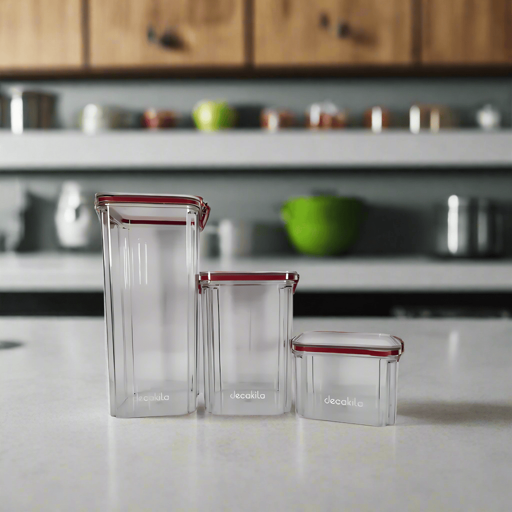 Decakila Cookware & Bakeware Decakila 3 Pieces Set of Sealed Food Container - KMTT125W