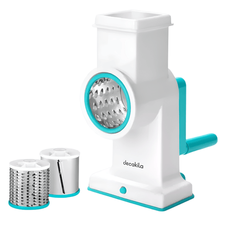 Decakila Kitchen Tools & Accessories Decakila 3 Stainless Steel Blade Drum Grater - KMTT086W