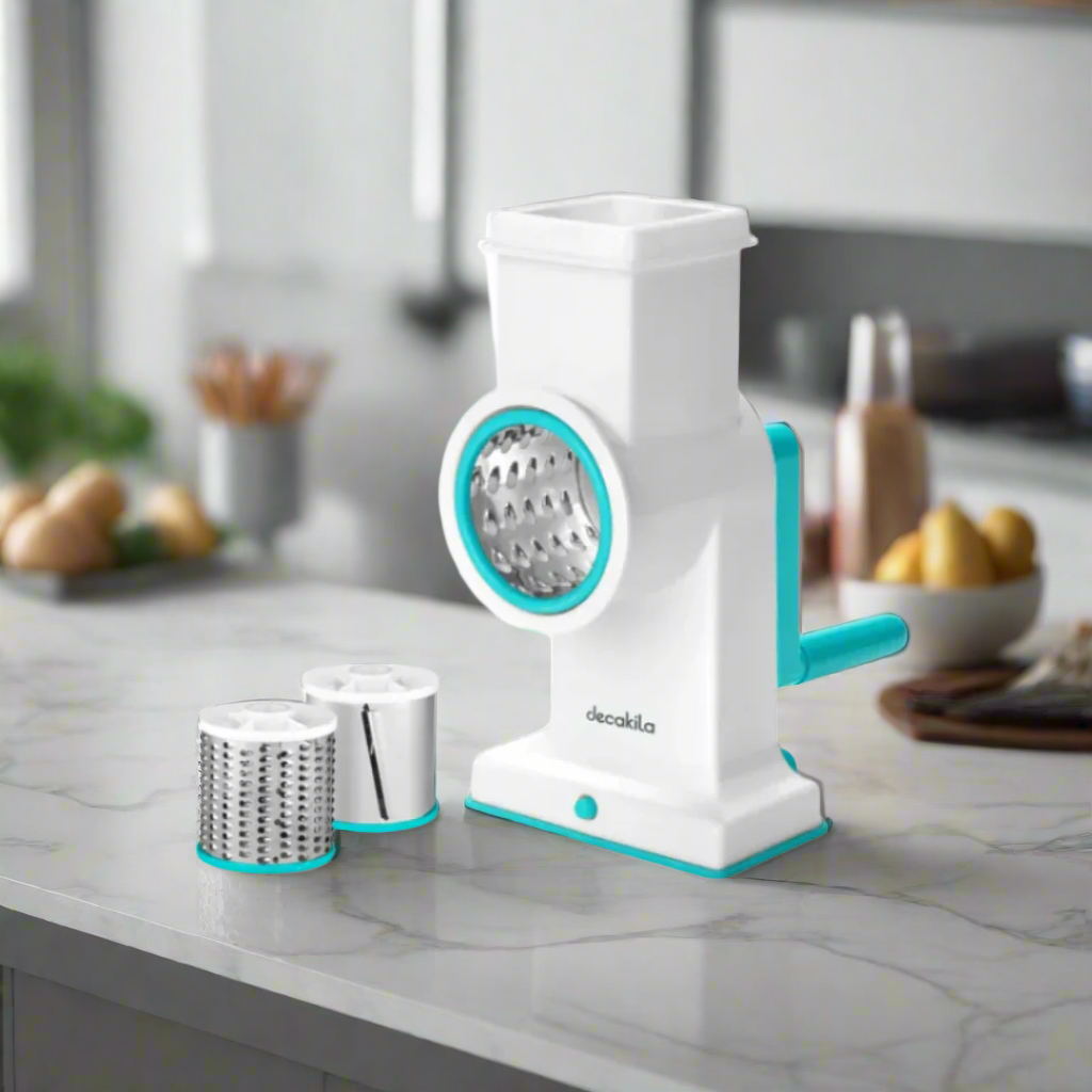 Decakila Kitchen Tools & Accessories Decakila 3 Stainless Steel Blade Drum Grater - KMTT086W