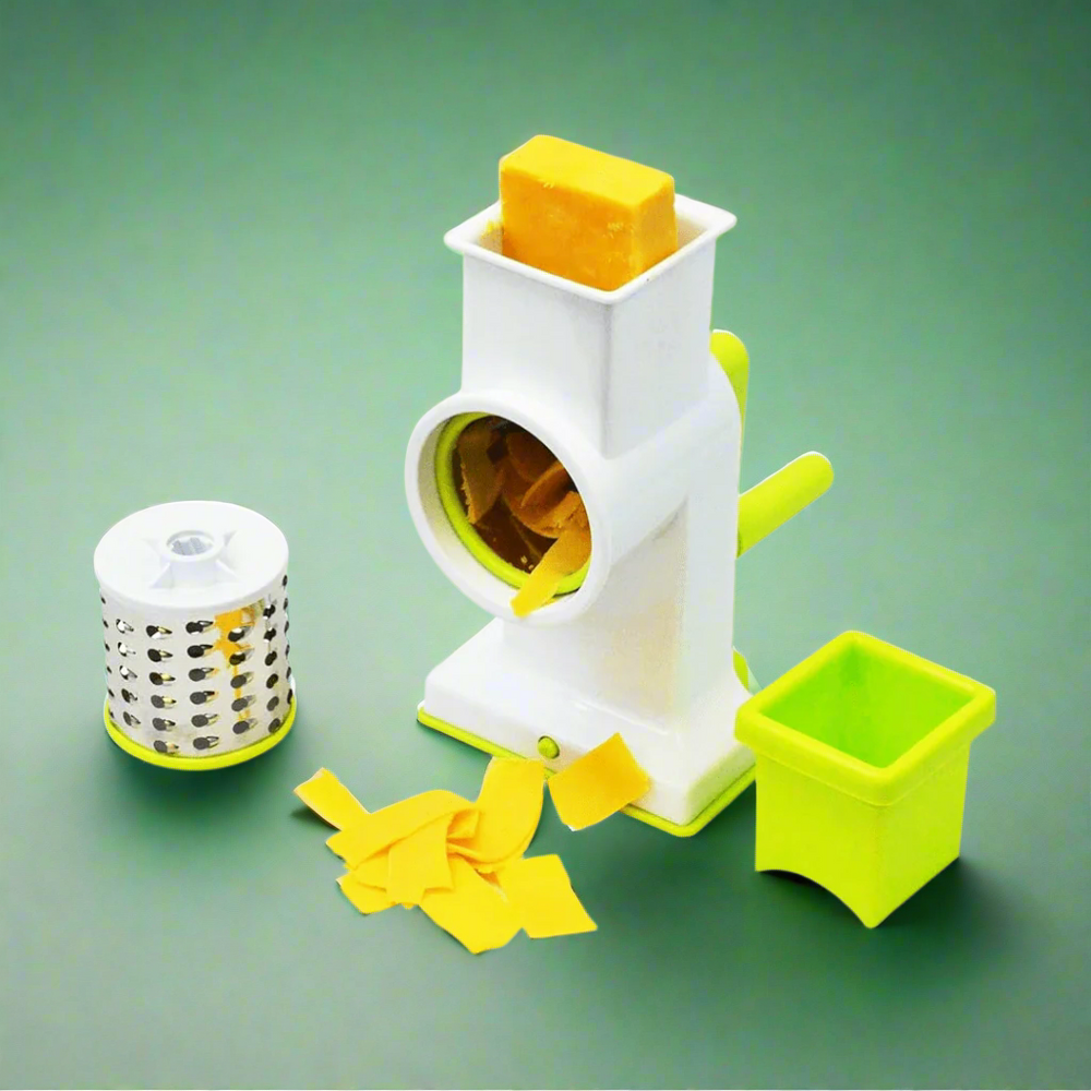 Decakila Kitchen Tools & Accessories Decakila 3 Stainless Steel Blade Drum Grater - KMTT086W