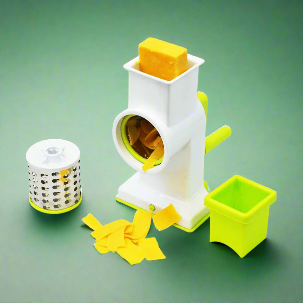 Decakila Kitchen Tools & Accessories Decakila 3 Stainless Steel Blade Drum Grater - KMTT086W