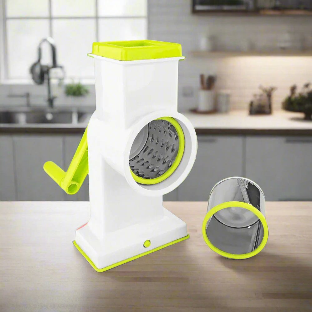 Decakila Kitchen Tools & Accessories Decakila 3 Stainless Steel Blade Drum Grater - KMTT086W