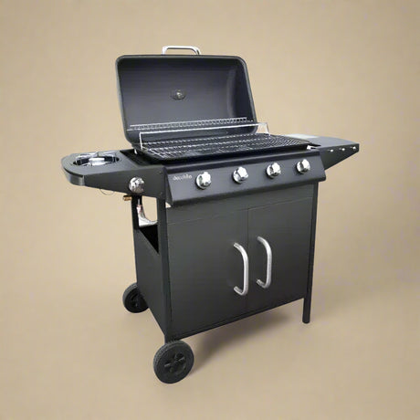 Decakila Kitchen Appliances Decakila 4 Burner Gas BBQ Grill Stand - KMGS006B