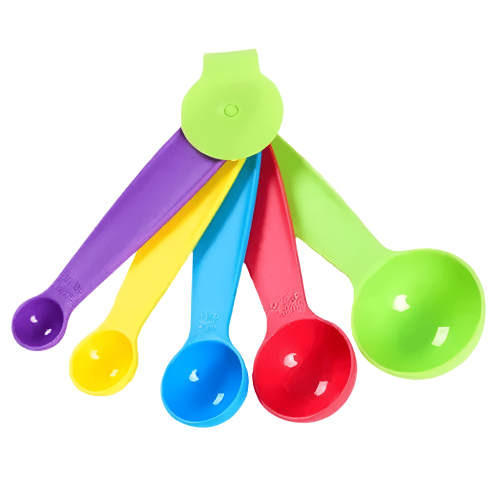 Decakila Kitchen Tools & Accessories Decakila 5 Pieces Plastic Measuring Spoon - KMTT070B