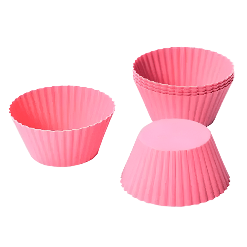 Decakila Cookware & Bakeware Decakila 6 Pieces Silicone Cupcake Mold Set - KMTT075Y