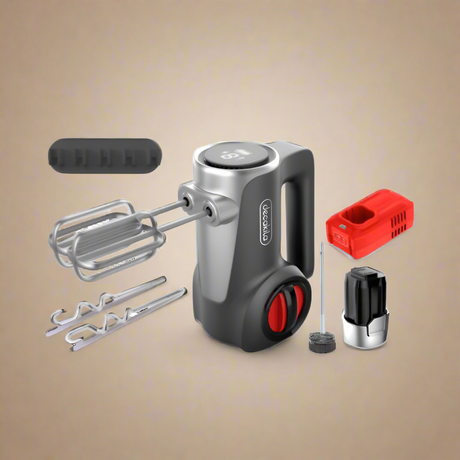 Decakila Kitchen Appliances Decakila 7-Speed Cordless Rechargeable Hand Mixer 125W